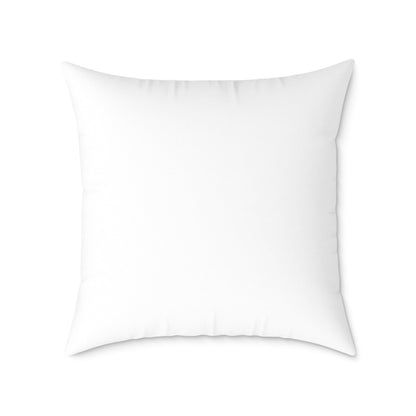 Square Poly Canvas Pillow - I F*cking Love you (Either Way Works)