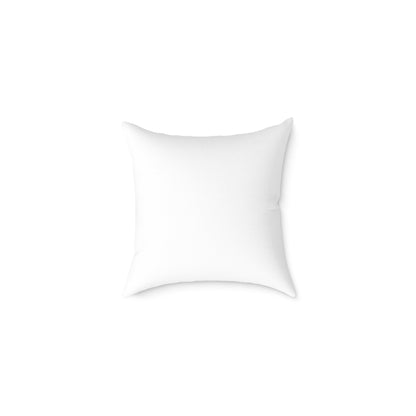 Square Poly Canvas Pillow - I F*cking Love you (Either Way Works)